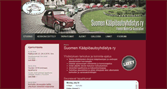 Desktop Screenshot of kaapioautoyhdistys.fi